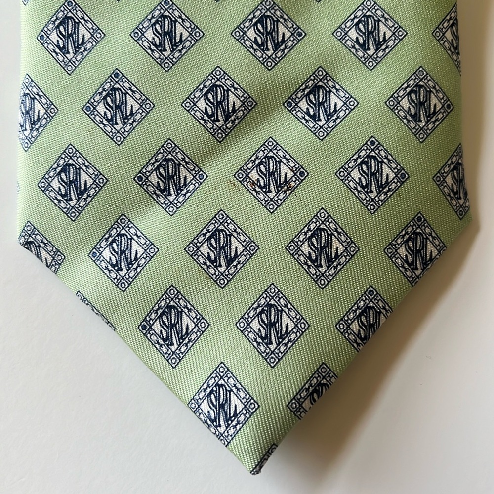 Vineyard Vines Custom Collection Silk Tie with  Savannah River Landing Initials
